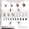 Service Caster 4 Inch 316SS High Temp Glass Filled Nylon Bolt Hole Caster Set with 2 Lock Brake SCC-SS316BHTTL20S414-GFNSHT-2-S-2 - alternate 5